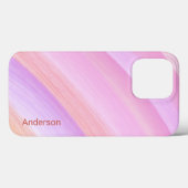 Modern Eligant retroline monogram Case-Mate iPhone Case (Achterkant (horizontaal))