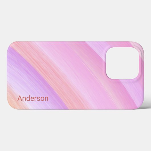 Modern Eligant retroline monogram Case-Mate iPhone Case (Achterkant (horizontaal))