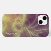 Modern Eligant retroline monogram Case-Mate iPhone Case (Achterkant (horizontaal))