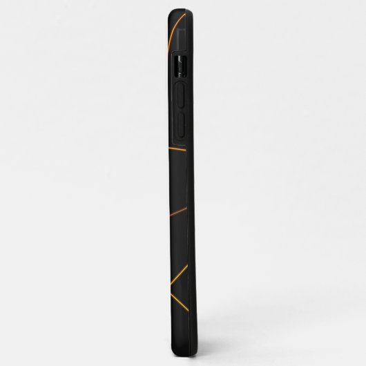 Modern Eligant retroline monogram Case-Mate iPhone Case (Achterkant/links)