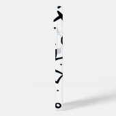 Modern Eligant retroline monogram Case-Mate iPhone Case (Achterkant / Links)