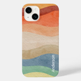 Modern Eligant retroline monogram Case-Mate iPhone 14 Hoesje