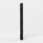 Modern Eligant retroline monogram Case-Mate iPhone Case (Achterkant/rechts)