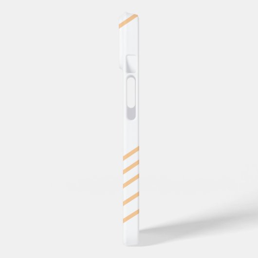 Modern Eligant retroline monogram Case-Mate iPhone Case (Achterkant / Links)