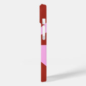 Modern Eligant retroline monogram Case-Mate iPhone Case (Achterkant / Links)