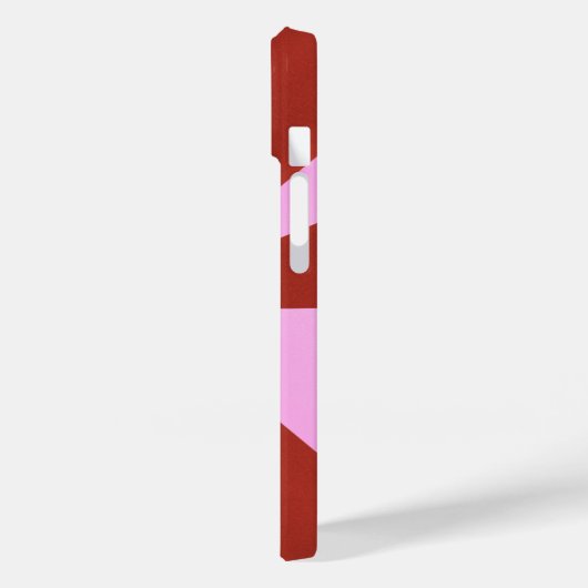 Modern Eligant retroline monogram Case-Mate iPhone Case (Achterkant / Links)