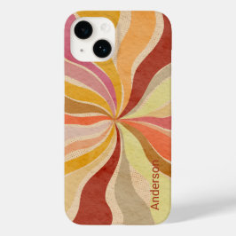 Modern Eligant retroline monogram Case-Mate iPhone 14 Hoesje