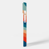 Modern Eligant retroline monogram Case-Mate iPhone Case (Achterkant / Links)