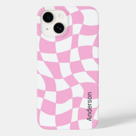 Modern Eligant retroline monogram Case-Mate iPhone 14 Hoesje