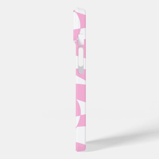 Modern Eligant retroline monogram Case-Mate iPhone Case (Achterkant / Links)