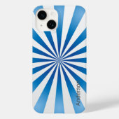 Modern Eligant retroline monogram Case-Mate iPhone Case (Achterkant)