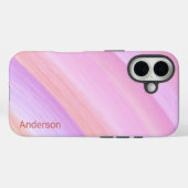 Modern Eligant retroline monogram Case-Mate iPhone Case (Achterkant (horizontaal))