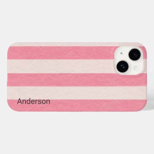 Modern Eligant retroline monogram Case-Mate iPhone Case (Achterkant (horizontaal))