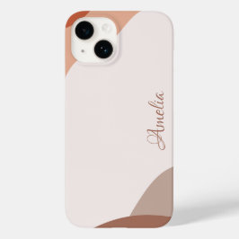 Modern Eligant retroline monogram Case-Mate iPhone 14 Hoesje