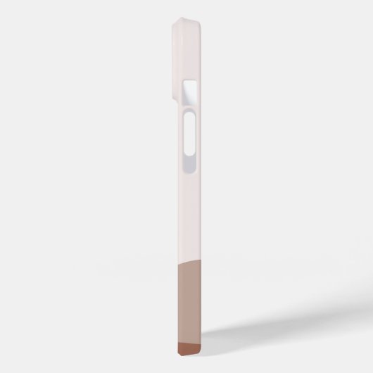 Modern Eligant retroline monogram Case-Mate iPhone Case (Achterkant / Links)