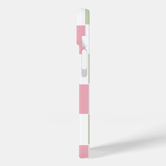 Modern Eligant retroline monogram Case-Mate iPhone Case (Achterkant / Links)