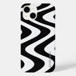 Modern Eligant retroline monogram Case-Mate iPhone 14 Hoesje