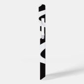 Modern Eligant retroline monogram Case-Mate iPhone Case (Achterkant / Links)