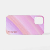 Modern Eligant retroline monogram iPhone Hoesje (Achterkant horizontaal)