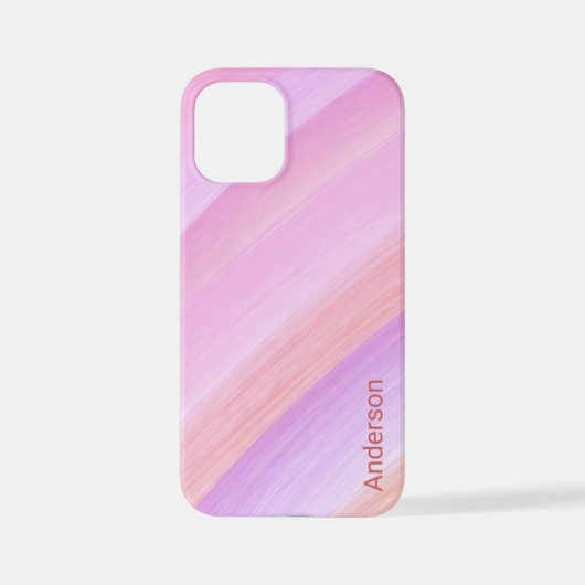 Modern Eligant retroline monogram iPhone Hoesje (Achterkant)