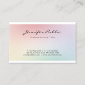 Modern elite Design Professional Trendy Elegant Visitekaartje (Voorkant)