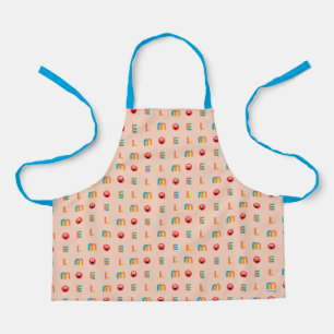 Modern Elmo Pattern Schort