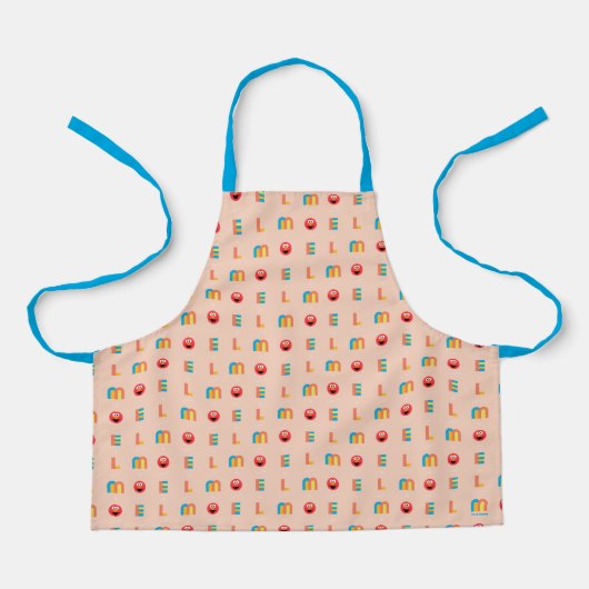 Modern Elmo Pattern Schort (Voorkant)