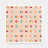 Modern Elmo Pattern Servet (Voorkant)