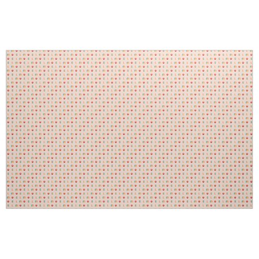 Modern Elmo Pattern Stof (Yard (91,4 cm))