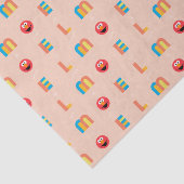 Modern Elmo Pattern Tissuepapier (Detail)