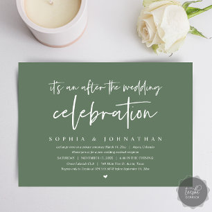 Modern Elopement, na de huwelijksfeestdag Kaart