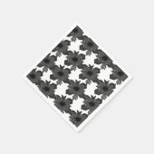 Modern en Abstract Elegant Chic Floral Patroon Servet (Hoek)