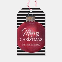 Modern en Bold Christmas Gift Label Cadeaulabel