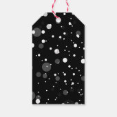 Modern en Bold Christmas Gift Label Cadeaulabel (Achterkant)