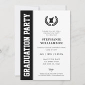 Modern en Bold Pharmacy School Afstuderen Foto Kaart (Voorkant)