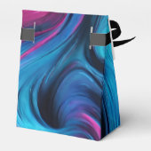 Modern en chique-blauw en roze- bedankdoosjes (Achterkant)