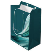 Modern en Chique-Emerald Groen- Medium Cadeauzakje (Voorkant Gekanteld)