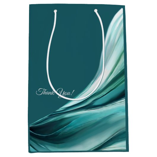 Modern en Chique-Emerald Groen- Medium Cadeauzakje (Voorkant)
