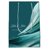 Modern en Chique-Emerald Groen- Medium Cadeauzakje (Achterkant)