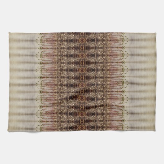 Modern en decoratief ontwerp met grijswaarden theedoek (Horizontaal)