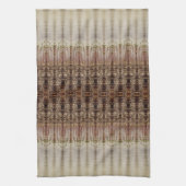 Modern en decoratief ontwerp met grijswaarden theedoek (Verticaal)