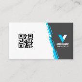 Modern en dynamisch visitekaartje (Achterkant)