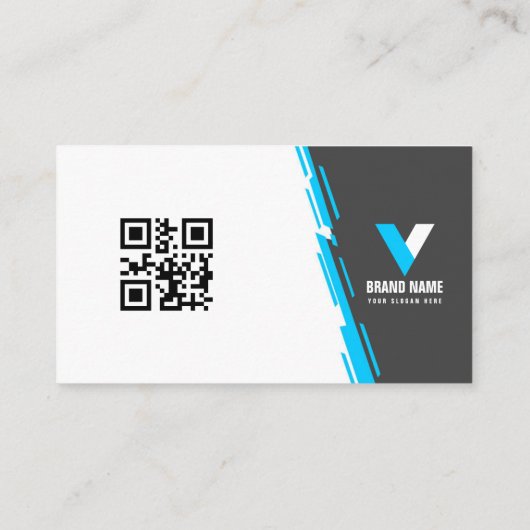 Modern en dynamisch visitekaartje (Achterkant)