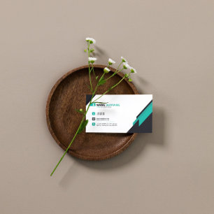 Modern en eenvoudig visitekaartje