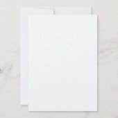 Modern en Elegant Eenvoudig Bewaar de Datum Kaart (Achterkant)