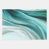 Modern en Elegant-Emerald Groen- Inpakpapier Vel (Voorkant 2)