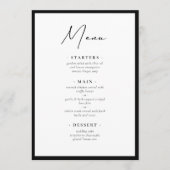 Modern en Elegant Frame Menu (Voorkant)