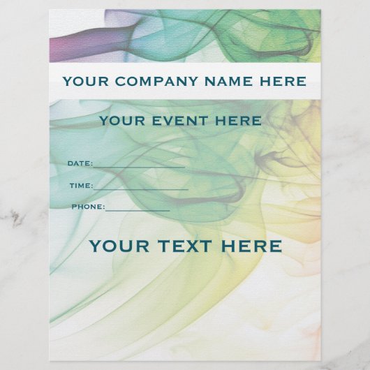 Modern en Elegant Kantoor 8.5" x 11" Flyer (Voorkant)