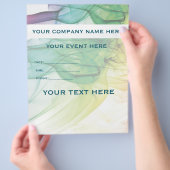 Modern en Elegant Kantoor 8.5" x 11" Flyer (Hand)