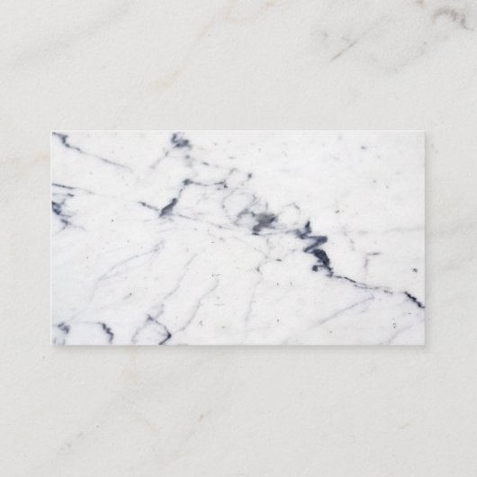 Modern en Elegant Marble Art Visitekaartje (Achterkant)